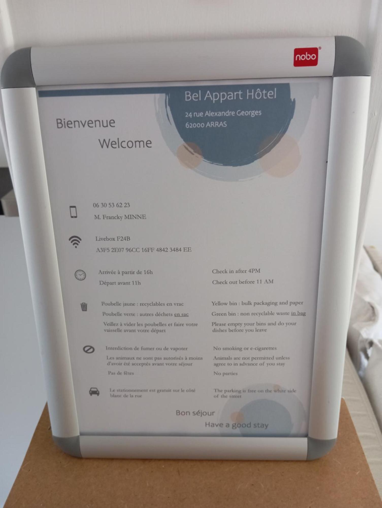 Belapparthotel Arras Dış mekan fotoğraf